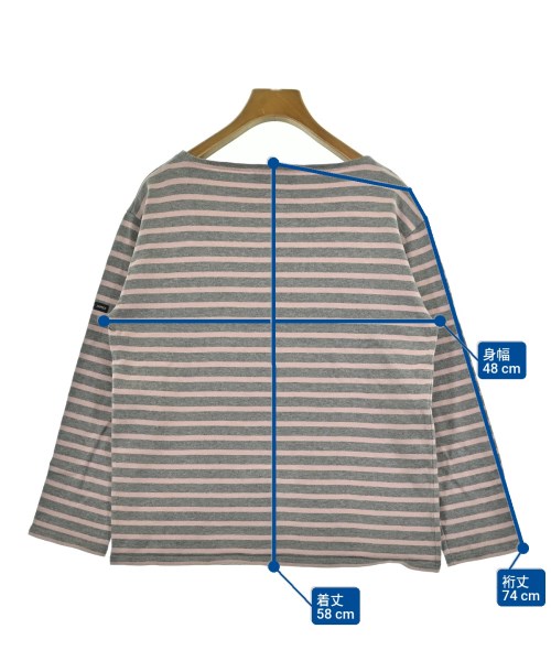 SAINT JAMES（セントジェームス）Tシャツ・カットソー グレー サイズ:3 1/2PON(SM位) レディース/2200601361151