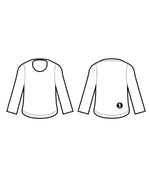 SAINT JAMES（セントジェームス）Tシャツ・カットソー 白 サイズ:38(M位) レディース/2200673489067