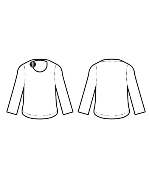 SAINT JAMES（セントジェームス）Tシャツ・カットソー 紺 サイズ:S メンズ/2200678545096