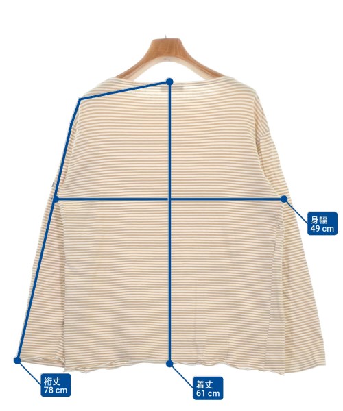 SAINT JAMES（セントジェームス）Tシャツ・カットソー ベージュ サイズ:42(SM位) レディース/2200672668791