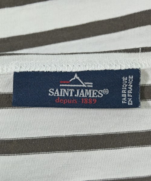 SAINT JAMES（セントジェームス）Tシャツ・カットソー 白 サイズ:ML メンズ/2200680336071