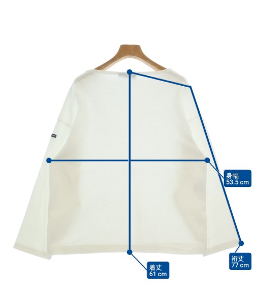 SAINT JAMES（セントジェームス）Tシャツ・カットソー 白 サイズ:42(M位) レディース/2200680372079