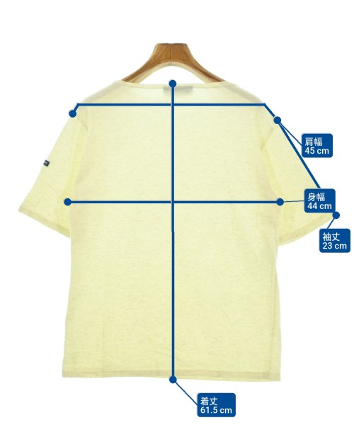 SAINT JAMES（セントジェームス）Tシャツ・カットソー 黄 サイズ:3(SM位) レディース/2200680942067