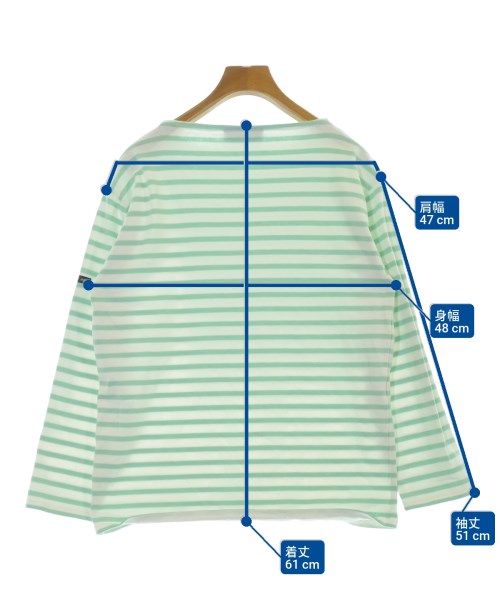 SAINT JAMES（セントジェームス）Tシャツ・カットソー 緑 サイズ:38(M位) レディース/2200681267022