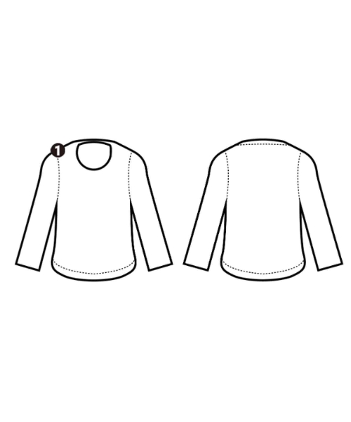 SAINT JAMES（セントジェームス）Tシャツ・カットソー 白 サイズ:-(XL位) レディース/2200681441033