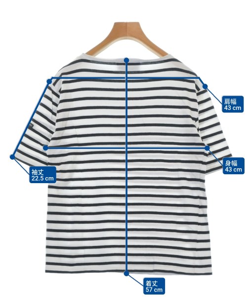 SAINT JAMES（セントジェームス）Tシャツ・カットソー 白 サイズ:3 1/2(SM位) レディース/2200688955083