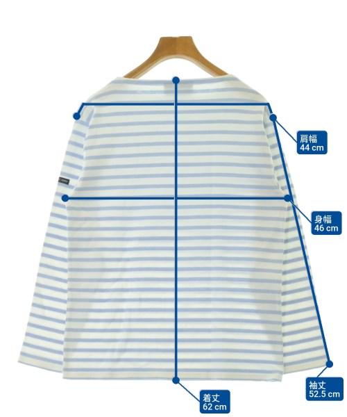SAINT JAMES（セントジェームス）Tシャツ・カットソー 白 サイズ:36(SM位) レディース/2200689938054