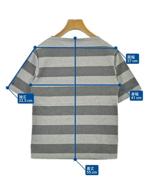 SAINT JAMES（セントジェームス）Tシャツ・カットソー グレー サイズ:-(M位) レディース/2200694955121