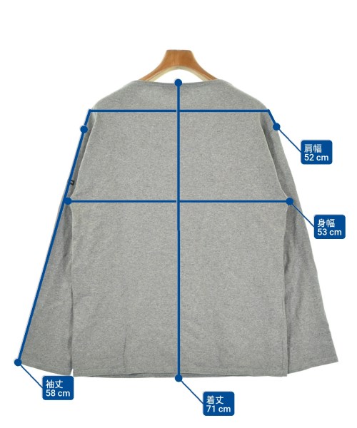 SAINT JAMES（セントジェームス）Tシャツ・カットソー グレー サイズ:7(LXL位) メンズ/2200695402129