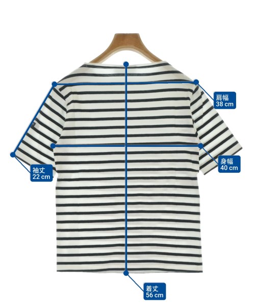 SAINT JAMES（セントジェームス）Tシャツ・カットソー 白 サイズ:1(XS位) レディース/2200693436102