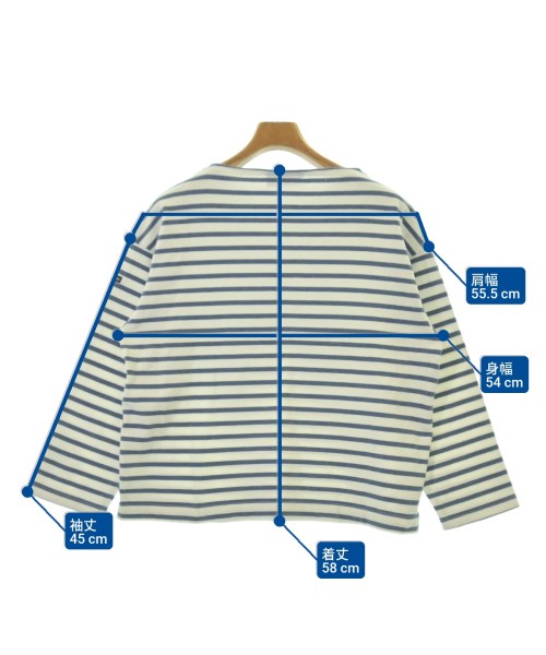 SAINT JAMES（セントジェームス）Tシャツ・カットソー 白 サイズ:3(SM位) メンズ/2200691158020