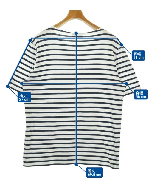 SAINT JAMES（セントジェームス）Tシャツ・カットソー 白 サイズ:XL メンズ/2200692606124