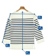 SAINT JAMES（セントジェームス）Tシャツ・カットソー 白 サイズ:34(XS位) レディース/2200697368140