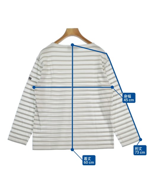 SAINT JAMES（セントジェームス）Tシャツ・カットソー 白 サイズ:3(SM位) レディース/2200694294077