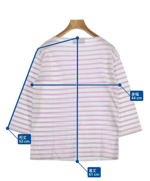 SAINT JAMES（セントジェームス）Tシャツ・カットソー 白 サイズ:3(SM位) レディース/2200694294114