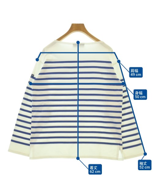 SAINT JAMES（セントジェームス）Tシャツ・カットソー 白 サイズ:46(XXL位) レディース/2200698891081
