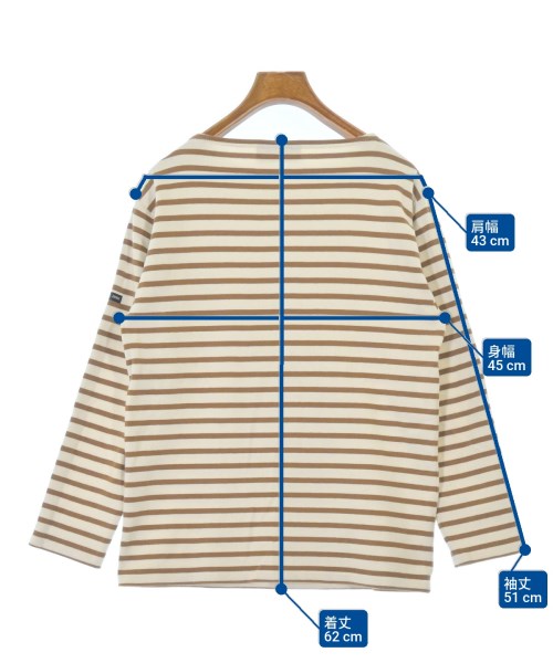 SAINT JAMES（セントジェームス）Tシャツ・カットソー 白 サイズ:SM レディース/2200689907128