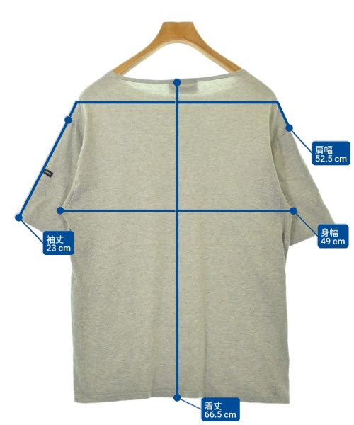 SAINT JAMES（セントジェームス）Tシャツ・カットソー グレー サイズ:6SGPON(L位) メンズ/2200701142070