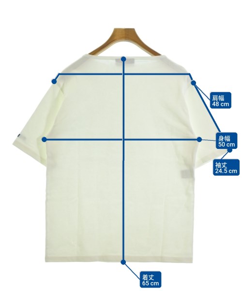 SAINT JAMES（セントジェームス）Tシャツ・カットソー 白 サイズ:5-46(ML位) メンズ/2200695271046