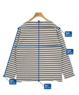 SAINT JAMES（セントジェームス）Tシャツ・カットソー 茶 サイズ:M メンズ/2200647297063