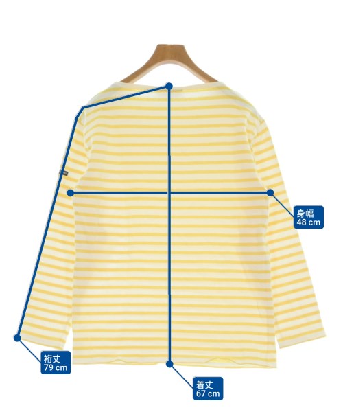 SAINT JAMES（セントジェームス）Tシャツ・カットソー 白 サイズ:4(M位) メンズ/2200648598022