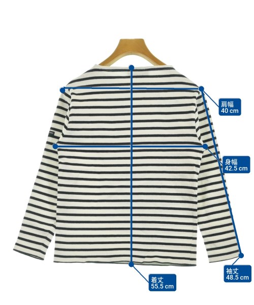 SAINT JAMES（セントジェームス）Tシャツ・カットソー 白 サイズ:1(XS位) レディース/2200647041031