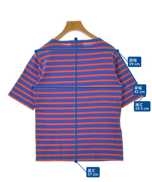 SAINT JAMES（セントジェームス）Tシャツ・カットソー 青 サイズ:1(XS位) レディース/2200648016144