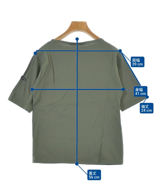 SAINT JAMES（セントジェームス）Tシャツ・カットソー カーキ サイズ:XS レディース/2200640755041