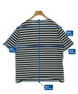 SAINT JAMES（セントジェームス）Tシャツ・カットソー 黒 サイズ:5(ML位) メンズ/2200648783046