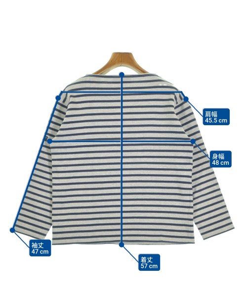 SAINT JAMES（セントジェームス）Tシャツ・カットソー グレー サイズ:3 1/2(SM位) レディース/2200649192083