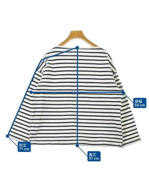 SAINT JAMES（セントジェームス）Tシャツ・カットソー 白 サイズ:3(SM位) レディース/2200637632102