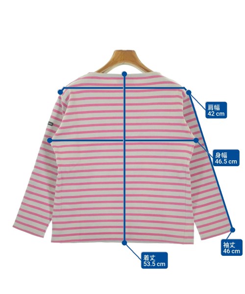 SAINT JAMES（セントジェームス）Tシャツ・カットソー ピンク サイズ:-(L位) レディース/2200651836029