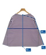 SAINT JAMES（セントジェームス）Tシャツ・カットソー 紫 サイズ:3(SM位) レディース/2200654956045