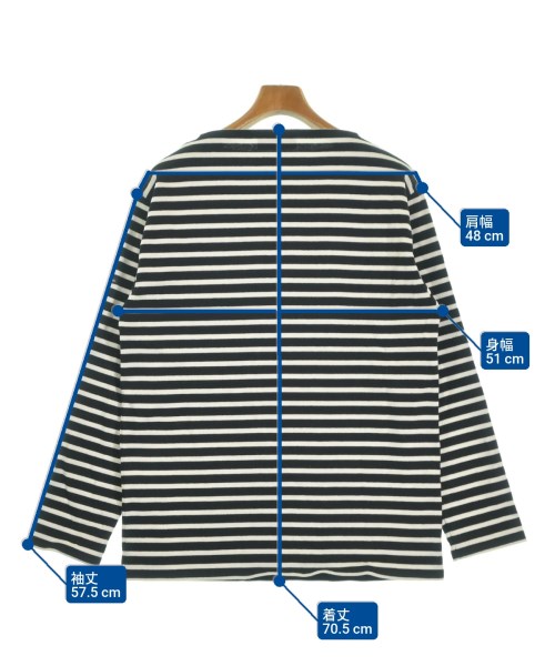 SAINT JAMES（セントジェームス）Tシャツ・カットソー 黒 サイズ:5(ML位) メンズ/2200659727084