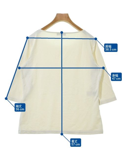 SAINT JAMES（セントジェームス）Tシャツ・カットソー 白 サイズ:44(XL位) レディース/2200658983092