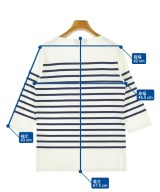SAINT JAMES（セントジェームス）Tシャツ・カットソー 白 サイズ:1(XS位) レディース/2200708399026