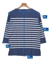 SAINT JAMES（セントジェームス）Tシャツ・カットソー 紺 サイズ:SM メンズ/2200704701670