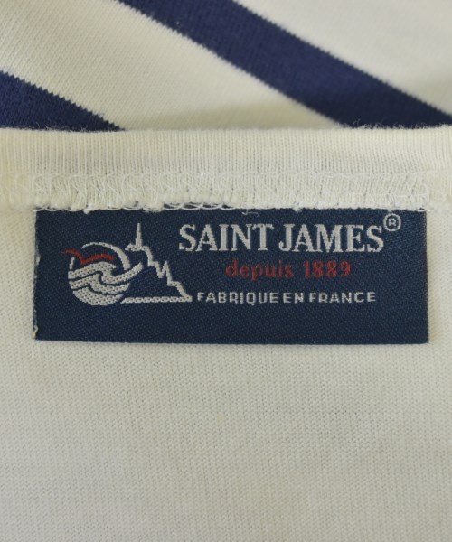 SAINT JAMES（セントジェームス）Tシャツ・カットソー 白 サイズ:SM メンズ/2200704701687