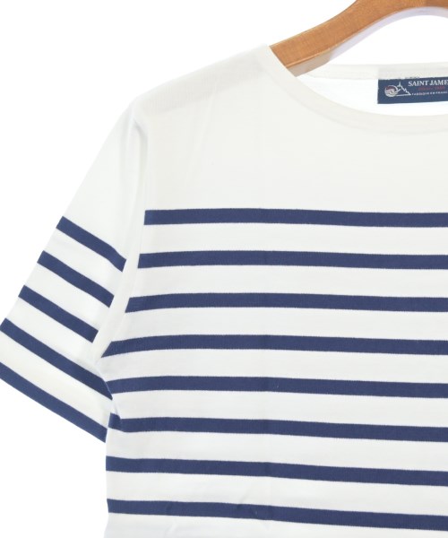 SAINT JAMES（セントジェームス）Tシャツ・カットソー 白 サイズ:SM メンズ/2200704701687
