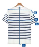 SAINT JAMES（セントジェームス）Tシャツ・カットソー 白 サイズ:SM メンズ/2200704701687