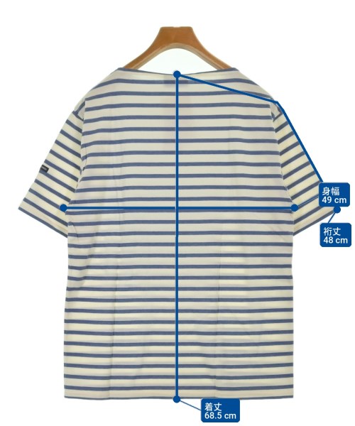 SAINT JAMES（セントジェームス）Tシャツ・カットソー 白 サイズ:5(ML位) メンズ/2200711821088