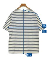 SAINT JAMES（セントジェームス）Tシャツ・カットソー 白 サイズ:5(ML位) メンズ/2200711821088