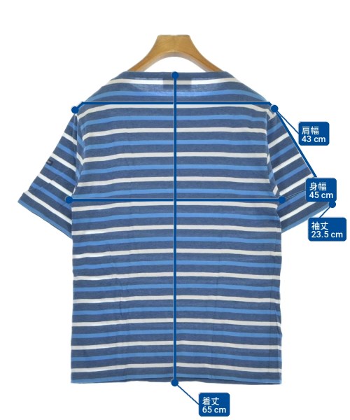 SAINT JAMES（セントジェームス）Tシャツ・カットソー 紺 サイズ:4PON(M位) メンズ/2200713001105