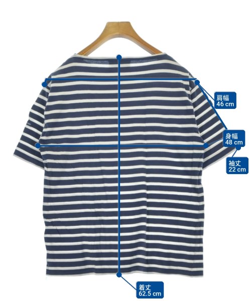 SAINT JAMES（セントジェームス）Tシャツ・カットソー 紺 サイズ:4PON(M位) メンズ/2200713001129