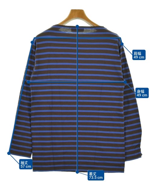SAINT JAMES（セントジェームス）Tシャツ・カットソー 茶 サイズ:M レディース/2200714695037