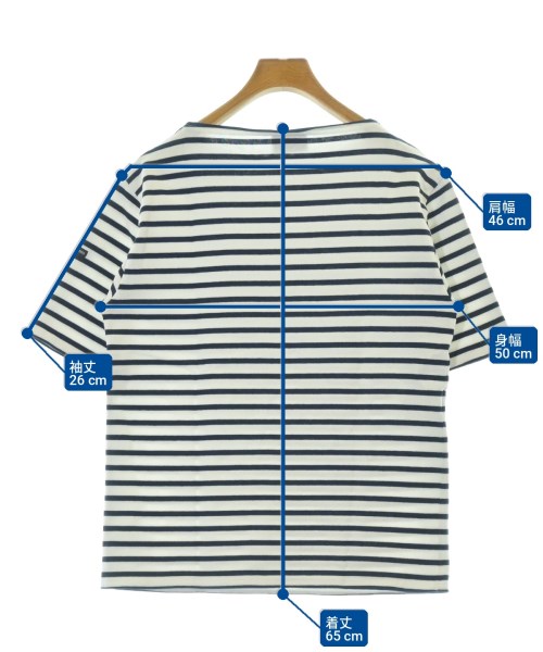 SAINT JAMES（セントジェームス）Tシャツ・カットソー 白 サイズ:4(M位) メンズ/2200714941363