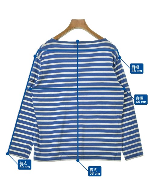 SAINT JAMES（セントジェームス）Tシャツ・カットソー 青 サイズ:SM レディース/2200715322116