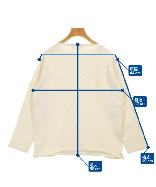 SAINT JAMES（セントジェームス）Tシャツ・カットソー 白 サイズ:3(SM位) レディース/2200715626573