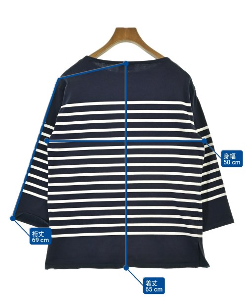SAINT JAMES（セントジェームス）Tシャツ・カットソー 紺 サイズ:5(ML位) メンズ/2200715861202