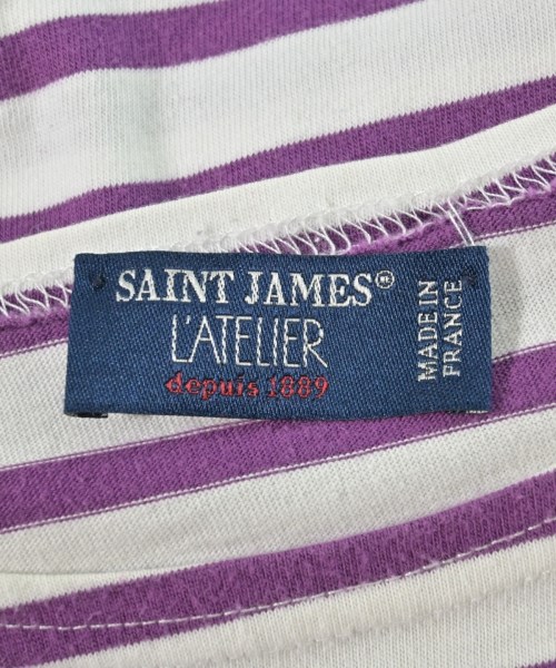 SAINT JAMES（セントジェームス）Tシャツ・カットソー 白 サイズ:M メンズ/2200715861301